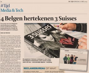 De Tijd 3 Suisses