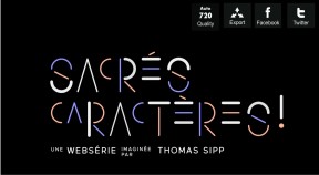 Sacrés caractères.